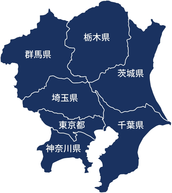 対応エリアマップ